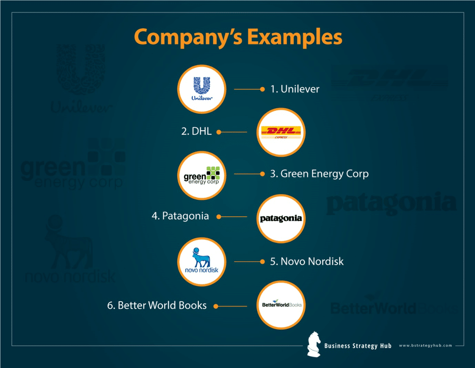 Examples of Companies adopting Triple Bottom line Strategy