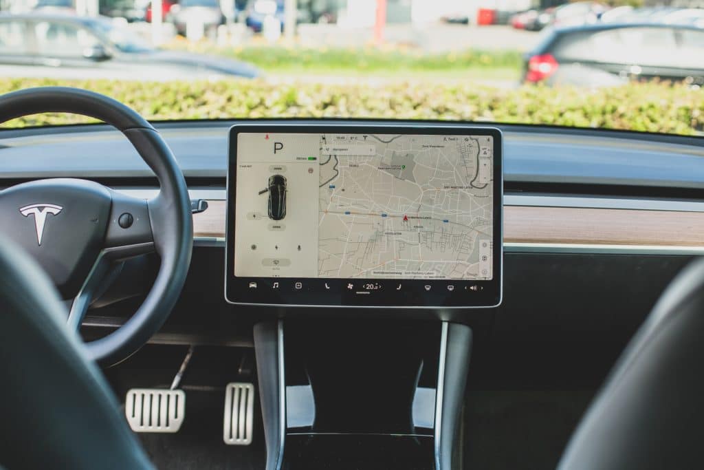 Tesla GPS system