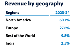 revenue by geography