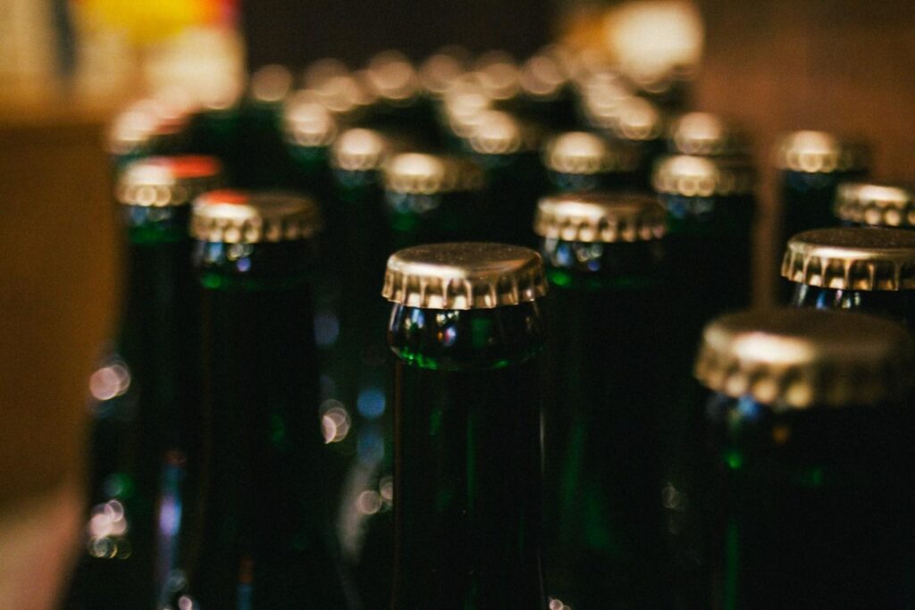 Beer bottles