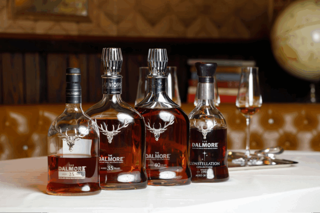 The Dalmore Constellation Collection bottles