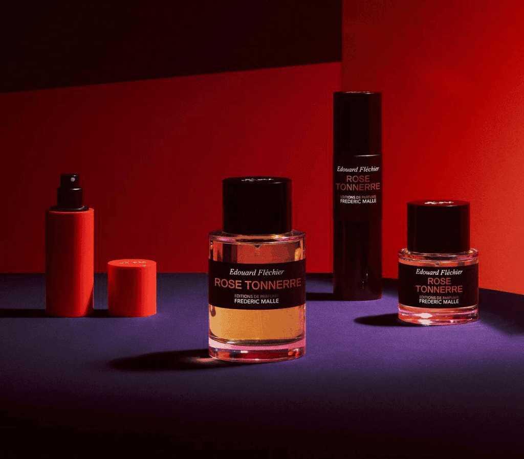 frederic malle rose tonnerre perfume bottles
