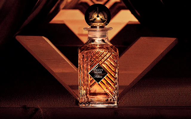 kilian angels share perfume bottle