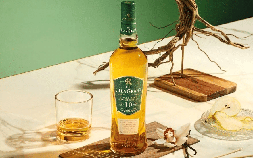 the glen grant 10 year old whisky