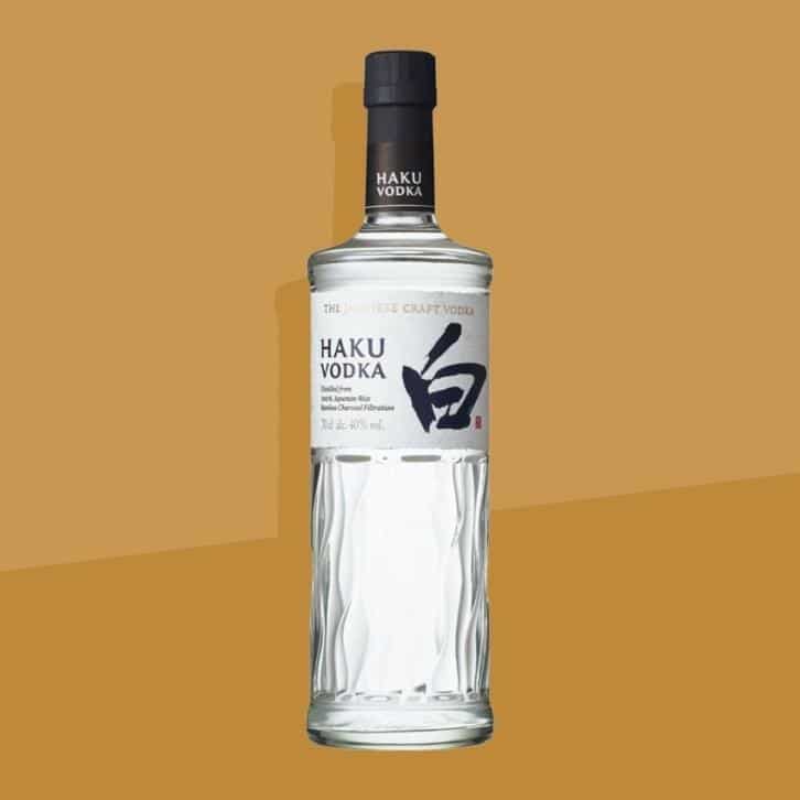 haku vodka bottle